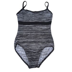 Motionwear Adult Leotard Black Gray Women's Medium